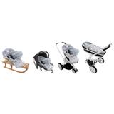 Śpiworek dziecięcy 4w1 Sheep Beige-Pink