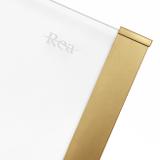 SOLAR dušas kabīne GOLD Brush 90x90