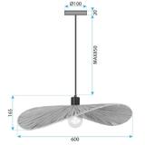 Hängelampe APP1826-1CP NATURE BLACK