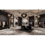 Hängelampe für die Decke APP1678-8CP Grau