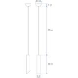 Deckenlampe Black Gold 30 CM APP574-1CP