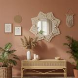 LUSTRO ŚCIENNE BOHO 53CM 322048