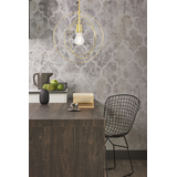 Hängelampe Ring Metall Gold APP286-1CP