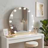 ΚΑΘΡΕΦΤΗΣ ΤΟΙΧΟΥ LED HOLLYWOOD L. Gold 50 cm