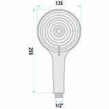 SLUŠALICE TUŠ REA  JS-020 BRUSH COPPER