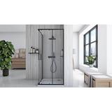 Tuš kabina Rea City 80x80 Black