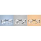 Lampe LED APP801-CP Twist Chrome