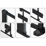 Душова кабіна Rea Fargo 120x90 Black Mat