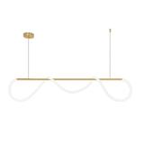 Lampe LED APP854-CP Long Gold