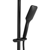 REA Tom dušas komplekts melns ar termostatu