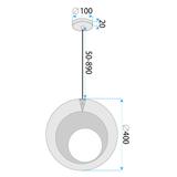 Lamp APP1788-1CP NATURE