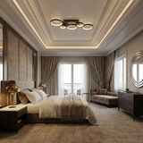 Lampa sufitowa LED APP1913-C Czarna