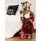 Święty Mikołaj ozdoba świąteczna 44 cm 301252