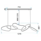 Lampe LED LHJ050-CP T GOLD
