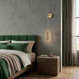 KINKIET ŚCIENNY LED G172-W ZŁOTY