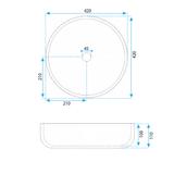 Aufsatzwaschbecken Rea JODI