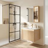 Zestaw mebli łazienkowych z Umywalką Sora DE07-70 Oak 70CM