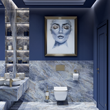 Misa WC podwieszana Carlo Flat Gold Edge