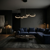 LAMPA SUFITOWA WISZĄCA APP1923-CP Czarna