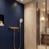 Bateria prysznicowa REA Rivo Miedź Szczotkowana