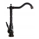 Mešalnik za umivalnik REA Bona Black Old High