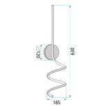 WANDLEUCHTE LED LHJ061-W BLACK