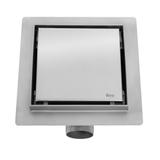 Odpływ liniowy REA NEO STAL SZCZOTKOWANA 15x15