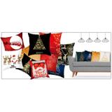 Poszewka na poduszkę świąteczną 3D 36 "N"