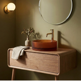 Umywalka nablatowa Rea Suri Brown