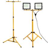 Halogen LED budowlany na statywie RSL006-2x100N