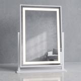 Lustro LED LUMI White 30x40cm