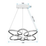 Lampe LED G001-CP Gold