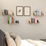 Półka ścienna drewniana 322182 kpl. 3 szt