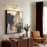 Kúpeľňové nástenné LED svietidlo SWE024-1W 80cm Brush Gold