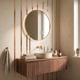 Baguette décorative adhésive Rea P14454CF 3,8cm Copper