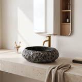 Countertop Basin Rea Mika Gabro Black