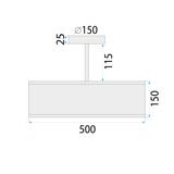 Люстра APP1582-3C GOLD