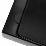 Επιτοίχια λεκάνη τουαλέτας Rea Raul, Μαύρο ματ