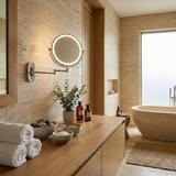 Miroir LED Glow Chrome