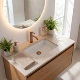 Robinet de salle de bain Rea Rivo Brush Copper