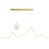 Lampe LED LHJ034-CP BRUSH GOLD