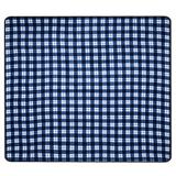 Koc Piknikowy Kratka Niebieski