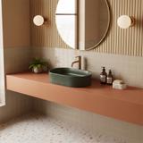 Vasque à poser Rea Vanda Olive Matt