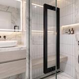 Douchedeurgreep Rea 01 Black