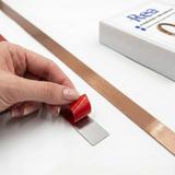 Self-adhesive decorative trim Rea P14454A 2cm Brush Copper