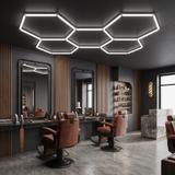 Lampa LED HEXAGON JNH051-H Biała