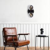 Wandlampe APP1162-2W  Black