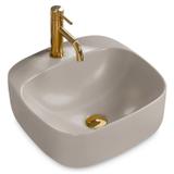 Nadblatni umivaonik Rea Luiza 42 Svijetlo sivi MAT