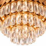 LAMPA WISZĄCA KRYSZTAŁOWA APP1942-3CP 50cm ZŁOTA