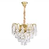 Кристална висяща лампа SWE078-CP 30cm GOLD